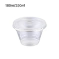 thumbnail image 4 of Bearachild 50 paquete/lote transparente no tóxico inodoro fácil organización PP ABS caja de plástico desechable para hornear Herramientas y accesorios para hornear Transparente Con Tapa 180ml, 4 of 6