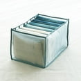 thumbnail image 5 of Cheers.US Washable Wardrobe Clothes Organizers, Foldable Visible Storage Box with Multiple Layers, Portable Storage Containers for Jeans, Trousers, Shirts, 5 of 5