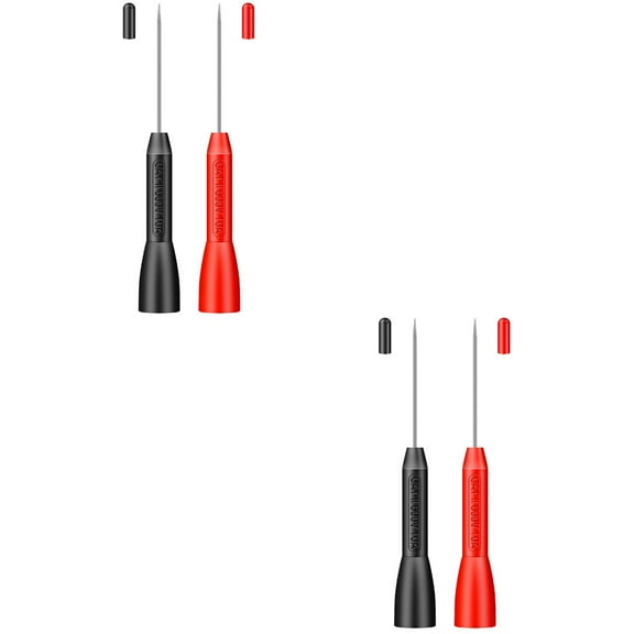 2 Pairs Back Probe Kit Markers Multimeter Oscilloscope Probe 8.43X1.2cm