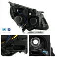 thumbnail image 2 of AKKON - For BLACK 2010 2011 2012 2013 2014 2015 Chevy Equinox Halogen Type Projector Headlight Headlamp Left & Right Set, 2 of 6
