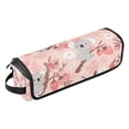 thumbnail image 2 of Hair Tool Organizer Bag with Heat Resistant Mat Removable Travel Storage Case for Hot Air Brushes Curling Irons Koala and Strawberry Pattern, 2 of 8