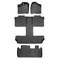 thumbnail image 1 of MAXLINER Floor Mats 3 Rows and Cargo Liner Behind 3rd Row Set Black for 2013-2018 Toyota Sienna 7 Passenger Model, 1 of 9