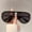 Black Frame Gray Piece, variant on 2026 Large Frame Aviator Sunglasses Classic Versatile Sun Glasses for Driving and Street Photography for Men and Women
