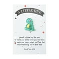 thumbnail image 2 of Steadline Dinosaur and Frog Pocket Hug Greeting Card Set,Adorable Animal Themed Mini Blessing Card with Crystal Gift,Perfect for Kids and Animal Lovers, 2 of 6