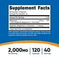 thumbnail image 2 of Nutricost Magnesium L-Threonate As Magtein® 2000mg, 120 Capsules, Supplement, 2 of 8
