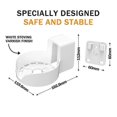 thumbnail image 4 of Wall Mount For Deco X20 X60 X50 X55 Wifi 6 Wall Mount Bracket With Cable Organizer Home Mesh Wifi S, 4 of 5