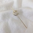 thumbnail image 3 of Rhinestone Ear Climber Fake Pearl Alloy Piercing Ear Wrap Sparkling Ear Crawler, 3 of 9