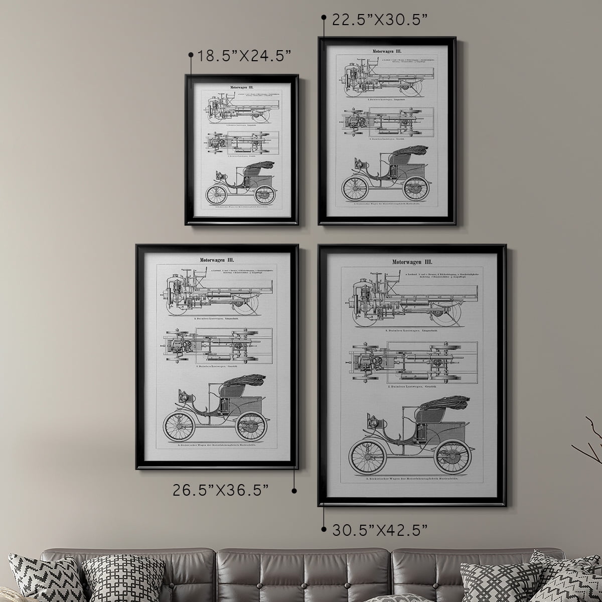Industrial Motorcar Premium Classic Framed Print - Ready to Hang