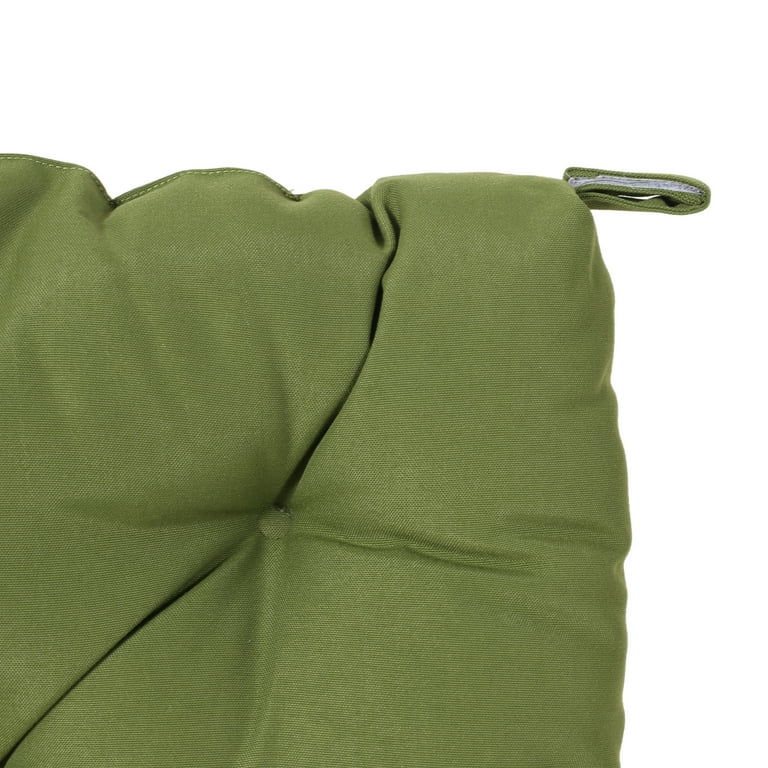 Olive green chair cushions sales