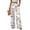 Multicolor, variant on Women's Flowy Palazzo Pants Elastic Waist Casual Wide Leg Trousers with Pockets,Yellow S