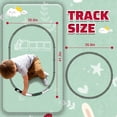 thumbnail image 4 of Set de tren navideño DeAO Toy para niños con señales de tráfico y vías, 4 of 7
