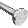 thumbnail image 1 of Shower Curtain Rod, 1 Inch Diameter Adjustable Spring Tension Curtain Rod, 304 Stainless Steel Shower Rod for Bathroom, Windows, Never Rust Non-Slip (Stainless Steel, 42-70”), 1 of 9