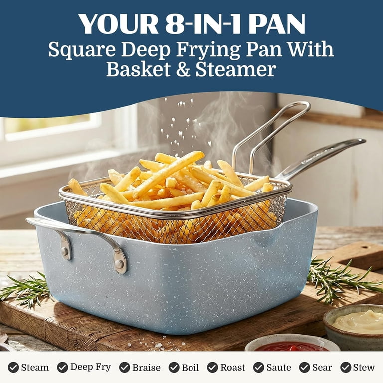 GraniteStone Ceraluxe 20-Piece Cookware & Bakeware Set photo 4