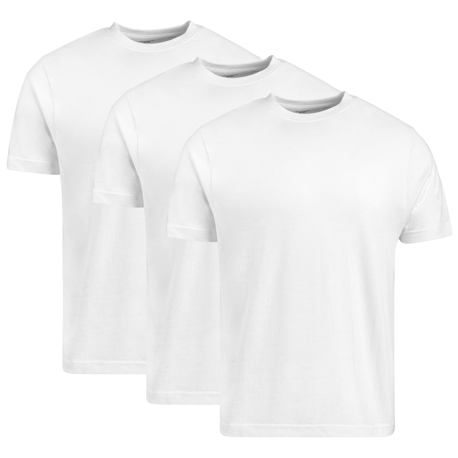 Circle One Men's Crew-Neck T-Shirts For Men 3-Pack - White - Walmart.com