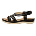 thumbnail image 2 of Sandalias de piso Exterior Sintético Color Negro Para Mujer De RBCOLLECTION, 2 of 3