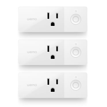 Belkin Wemo Smart Plug Mini, 3-Pack