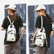 thumbnail image 4 of OOKWE Mochila pequeña unisex tipo bandolera, multiusos, impermeable, bandolera de hombro, para viajes, senderismo, mochila de gran capacidad con orificio para auriculares, 4 of 8