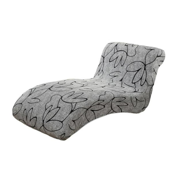 Stretch Chaise Lounge Cover for Living Room Chaise Slipcover Armless