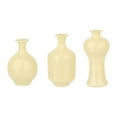 thumbnail image 1 of 3 jarrones de flores de cristal, jarrones decorativos, jarrones de vidrio modernos. Amarillo, 1 of 9