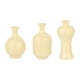 thumbnail image 1 of 3 jarrones de flores de cristal, jarrones decorativos, jarrones de vidrio modernos. Amarillo, 1 of 9
