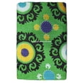 thumbnail image 3 of ColorFull House Indian Kantha Quilt, Green Floral Pattern, Cotton Throw Blanket Size ( Single 60" x 90" ), 3 of 5