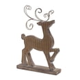 thumbnail image 4 of Melrose Wicker Style Deer Silhouette Christmas Figurines - 11.75" - Set of 2, 4 of 5