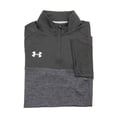 thumbnail image 3 of 1351357 Under Armour Mens Locker Short Sleeve 1/4 Zip Pullover  Black M, 3 of 4