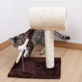 thumbnail image 2 of rbol para gatitosinteresante poste para rascar gatos con juguete de ratón para interiores Amonsee No, 2 of 5