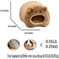 thumbnail image 3 of Rat Hamster Warm Bed House Fleece Hut Hanging Hammock Cute Toy Nest for Mini Small Animal Mice,Sugar Glider,Chinchilla,Dwraf Hamster, 3 of 3