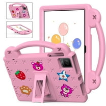 Allytechgroup for T-Mobile REVVL Tab 5G (2023) 10.36 Inch Tablet, Kids Friendly Shockproof Cute Design Handle Stand Protective Rugged Tablet Case for T-Mobile Revvl Tab 5G 2023 Tablet, Pink