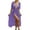 Purple, variant on uvwlwu Womens Sheer Mesh Tie Waist Split Maxi Beach Cover Up Kimono,One Size