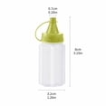 thumbnail image 3 of Mini Ketchup Squeeze Bottles 1 OZ Condiment Bottle Mini Sauce Bottle Honey Mustard Salad Dressing Sauce Bento Box Container, 3 of 5