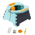 thumbnail image 2 of Portable Foldable Training Potty Seat with Travel Bag Lightweight blue, 2 of 7