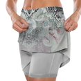 Womens Golf Skirts Elastic Plus Size Athletic Skirts High Waist Skinny