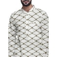 thumbnail image 4 of Atasi Designer Kurta Set For Boys Printed Long Kurta Pajama Summer Clothing, 4 of 4