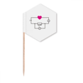 thumbnail image 1 of Love Current Voltage Resistance Toothpick Flags Cupcake Picks Party Celebration, 1 of 3