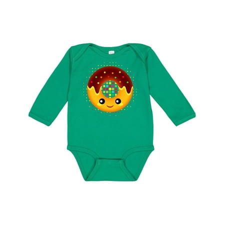

Inktastic Donut Lover Gift Gift Baby Boy or Baby Girl Long Sleeve Bodysuit