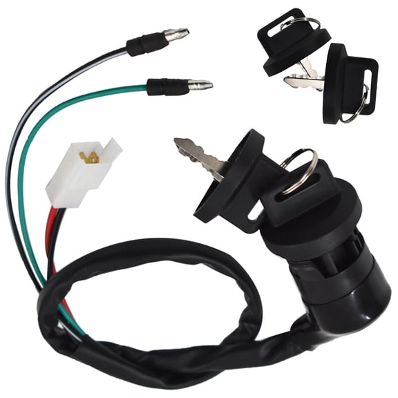 Genrics Ignition Key Switch for Honda ATC BIG RED 250 1986-1987 ATC 250ES