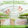 thumbnail image 4 of Lona transparente impermeable Tryitsbest de 16 mil, 244 x 305 cm, 4 of 7