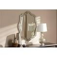 thumbnail image 1 of Baxton Studio RXW-7346 Miroir Mural d'Accent Art Déco Antique Argent Fini, 1 of 2