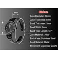 thumbnail image 2 of Blekon Collections Women's Elegant Crystal Surround Bracelet Cuff Watch, 2 of 5