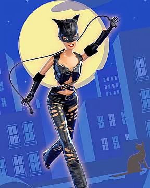 Mattel Barbie Catwoman Lightweight Child Dolls, Vinyl Silicone Black