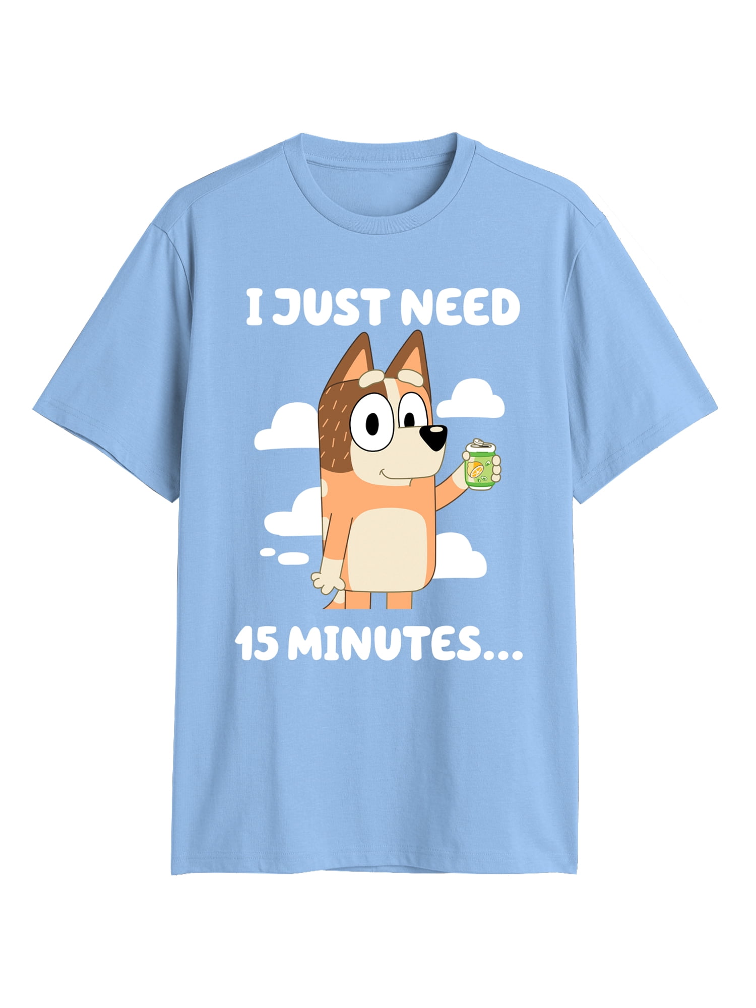 Bluey, Men's & Big Men's Graphic Tee, Cheers Mum, Sizes S-3XL