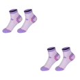 thumbnail image 2 of Greeniant Calcetines al aire libre Mujeres Hombres Elástico Camping Senderismo Pesca Calcetines que absorben la humedad, rojo y morado claro y M rojo y morado claro METRO 2piezas, 2 of 6