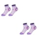 thumbnail image 1 of Eigraketly Calcetines al aire libre Mujeres Hombres Elástico Camping Senderismo Pesca Calcetines que absorben la humedad, rojo y morado claro y M rojo y morado claro METRO 2piezas, 1 of 6