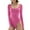 Hot Pink, variant on TAIAOJING Women Yoga Jumpsuits Workout Crew Neck Long Sleeve Bodysuit Comfortable Against The Skin Tops Body Suits Clothing