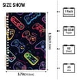 thumbnail image 4 of joogoo Spiral Journal Notebook Game Controller College Ruled Notebooks 8.3" x 5.7" 1 PC, 4 of 8