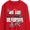 thumbnail image 2 of Marvel Deadpool & Wolverine - We Are Deadpool Doodles - Men's Long Sleeve Graphic T-Shirt, 2 of 4