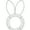 Bunny, variant on 16 Inches Bunny Wreath Form,Wire Wreath Frame for Easter DIY Craft Project Indoor Outdoor Holiday Hanging Decor(Bunny)