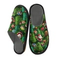 thumbnail image 2 of IAUYY Memory Foam House Slippers Suitable for Both Men and Women. Comfortable, Anti-Slip Plush Flat-Bottomed Slippers The Best Holiday Gift Gifts and Santa Claus, 2 of 9